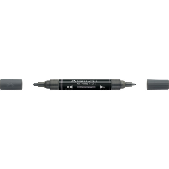 Akrila marķieris Faber-Castell Multimark SP, 1-3mm, konisks, divpusējs, 181