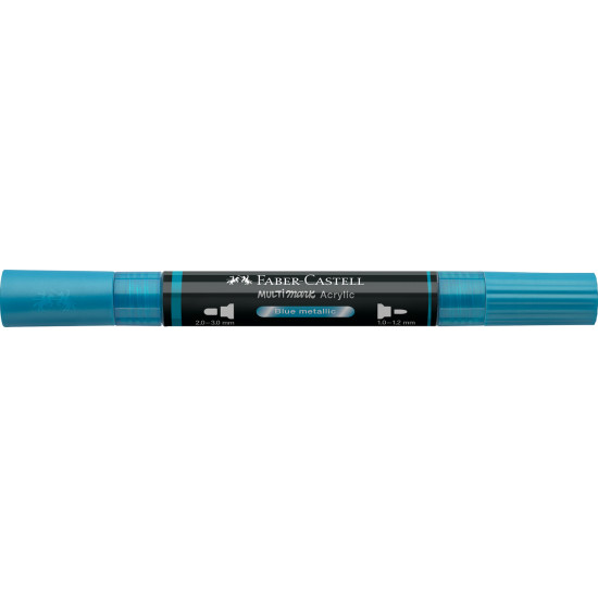 Akrila marķieris Faber-Castell Multimark SP, 1-3mm, konisks, divpusējs, 292