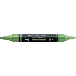 Akrila marķieris Faber-Castell Multimark SP, 1-3mm, konisks, divpusējs, 298