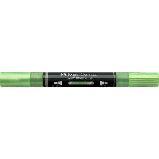Akrila marķieris Faber-Castell Multimark SP, 1-3mm, konisks, divpusējs, 298