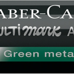 Akrila marķieris Faber-Castell Multimark SP, 1-3mm, konisks, divpusējs, 295