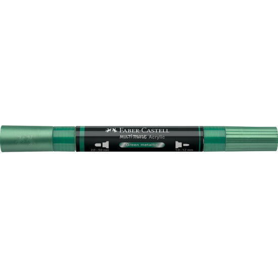 Akrila marķieris Faber-Castell Multimark SP, 1-3mm, konisks, divpusējs, 295