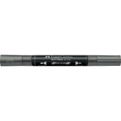 Akrila marķieris Faber-Castell Multimark SP, 1-3mm, konisks, divpusējs, 297