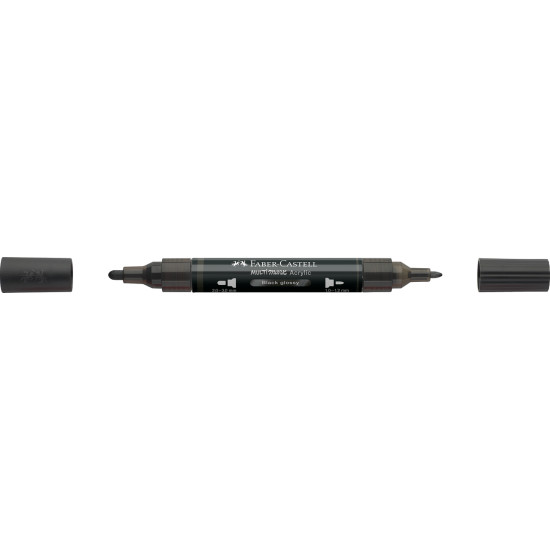 Akrila marķieris Faber-Castell Multimark SP, 1-3mm, konisks, divpusējs, 299