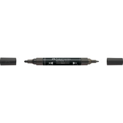 Akrila marķieris Faber-Castell Multimark SP, 1-3mm, konisks, divpusējs, 199