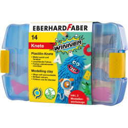 Plastilīns EberhardFaber Winner, 7krāsas