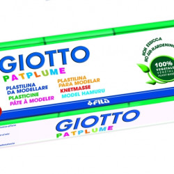 Plastilīns Fila Giotto Patplume 350g, zaļš