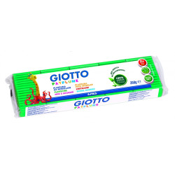 Пластилин Giotto Patplume, Не высыхает, Green