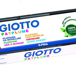 Plastilīns Fila Giotto Patplume, 350g, melns