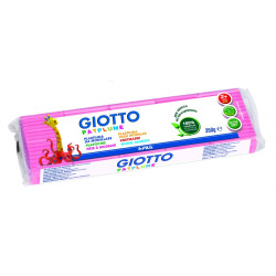 Пластилин Giotto Patplume, Light Pink, 350г, Невысыхающий