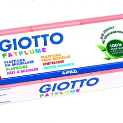 Plastilīns Fila Giotto Patplume 350g, spilgti rozā