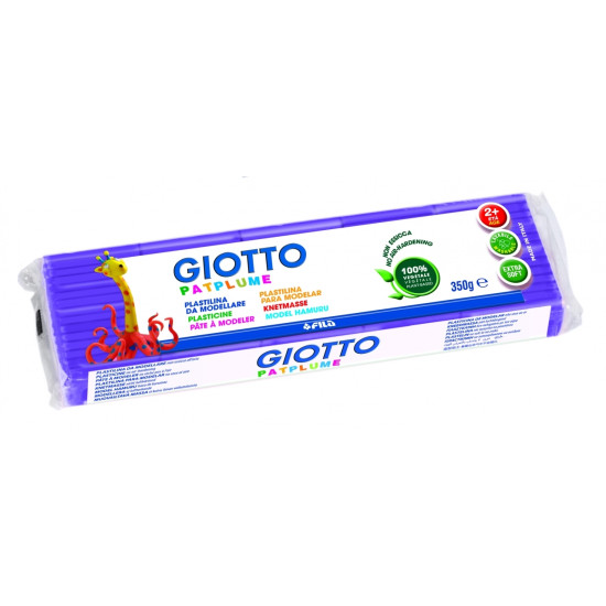 Plastilīns Fila Giotto Patplume 350g, violets