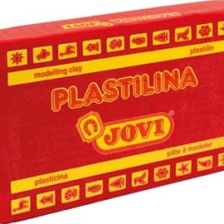 Plastilīns Jovi, 350g, sarkans