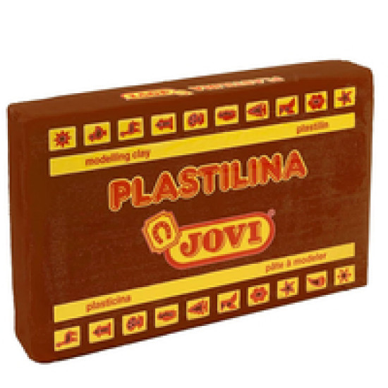 Plastilīns Jovi, 350g  brūns