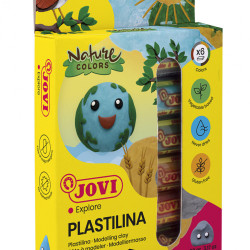 Plastiliīns Jovi Nature, 15g, 6 krāsas