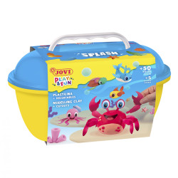 Modelēšanas masas komplekts Jovi Play&Fun Splash, 24 krāsas