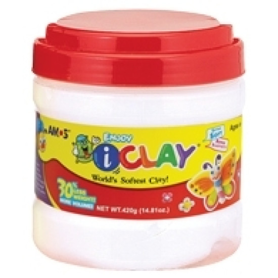 Modelēšanas māls Amos iClay 400g, 1gab, asorti