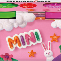 Modelēšanas masas EberhardFaber 100g, 4 krāsas ar spīdumiem