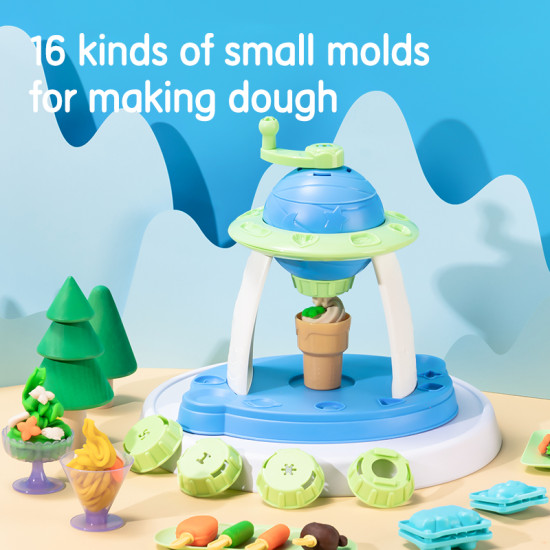 Modelēšanas masas komplekts Deli Genius Ice Cream, 6 krāsas