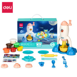 Modelēšanas masas komplekts Deli Genius Noodles, 6 krāsas
