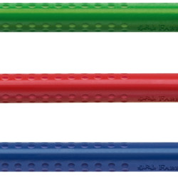 Vaska krītiņi Faber-Castell Jumbo Grip triangle, izdzēšami, 12gab/iep