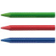 Vaska krītiņi Faber-Castell Jumbo Grip triangle, izdzēšami, 12gab/iep