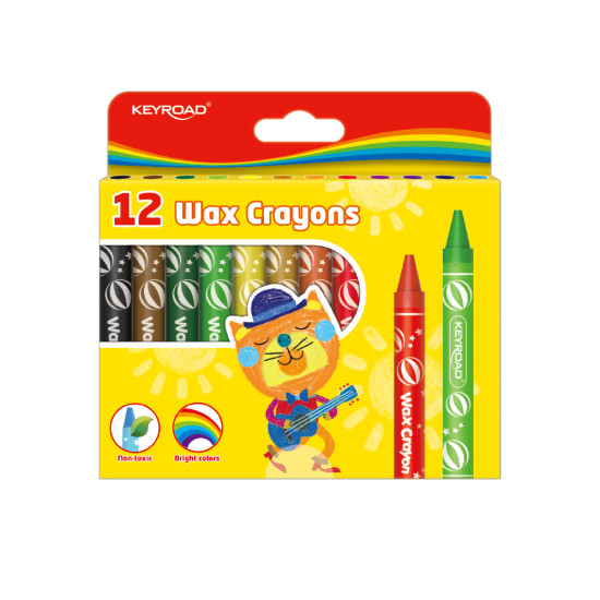 Масляные мелки Keyroad KR971305, Multicolor, Нетоксичные