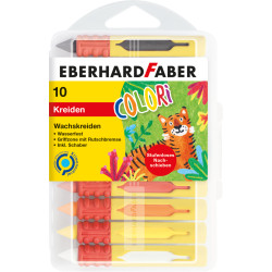*Vaska krītiņi  EberhardFaber Colori 10 krāsas