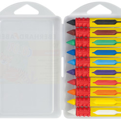 *Vaska krītiņi  EberhardFaber Colori 10 krāsas