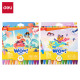 Масляная пастель DELI ColorWow, Multicolor, Плавное растушевывание