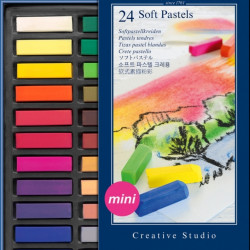 Pasteļkrītiņi Faber Castel Mini 24 krāsas