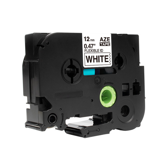 Alternatīva marķēšanas lente Brother TZe-FX231, 12mmx8m, melns uz balta