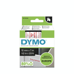Marķēšanas lente Dymo 45015, S0720550, balta/sarkana
