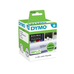 Adrešu uzlīmes DYMO 89x36mm