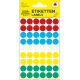 Pašlīmējošas uzlīmes Zweckform 3088, Ø12mm, apaļas, 416gab/iep., asorti
