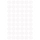 Marķēšanas  uzlīmes Awery Zweckform 3145, Ø12mm, apaļas, 270gab/iep., baltas