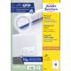 *Pašlīmējošas uzlīmes Awery Zweckform 3423 105x35mm, 16 gab/loksnē, 100 lapas, baltas