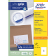 Этикетки Avery Zweckform 3478, White, Без полей