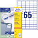 Этикетки Avery Zweckform 3666, White, QuickPEEL™ Technology