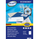 Pašlīmējošas uzlīmes Awery Economy ELA024, 105x148.5mm, 4 gab/loksnē, 100 lapas, baltas
