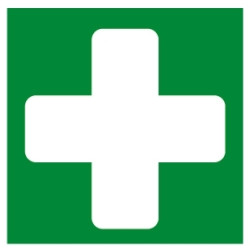 Наклейка Первой Помощи Charlot, Green, Универсальная