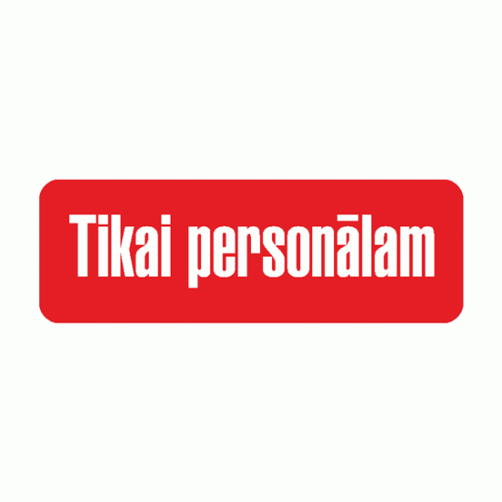 *Zīme Tikai Personālam