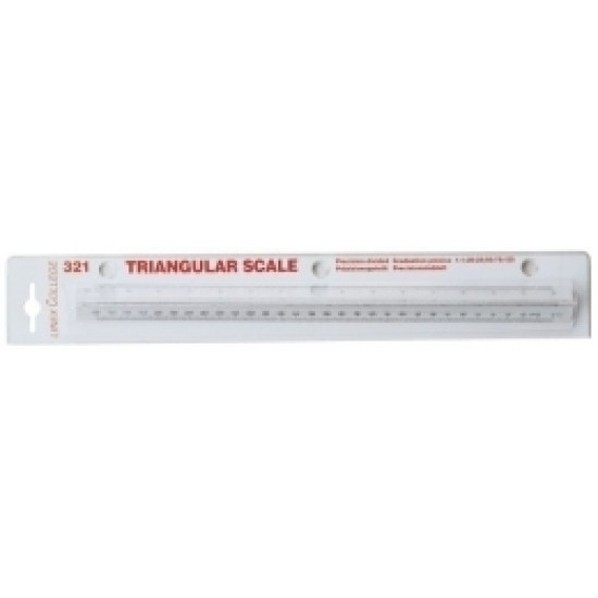 Mēroga lineāls LINEX COLL-322 1:100:200:250:300:400:500