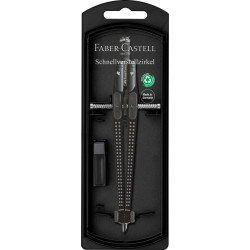 Cirkulis Faber-Castell Grip, melns