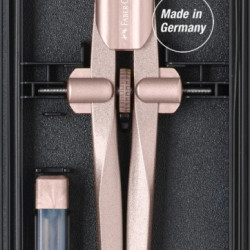 *Cirkulis Faber-Castell, bronzas rozā