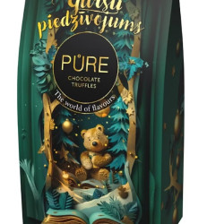 Piena šokolādes trifeles Pure Ziema, asorti, 120g