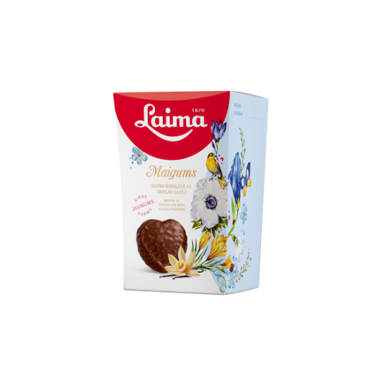 Zefīrs Laima 135g, sirdsformas
