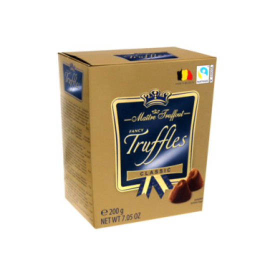 Šokolādes trifeles Maitre Truffout Classic 200g