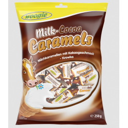 Piena karameles Woogie ar kakao garšu, 250g