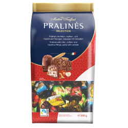 Piena šokolādes konfektes Maitre Truffout Pralines Mix 300g